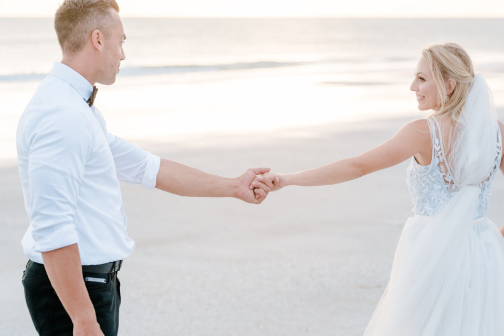 Serene Blue Beach Elopement | photo by Amanda Zabrocki Photography | featured on I Do Y'all