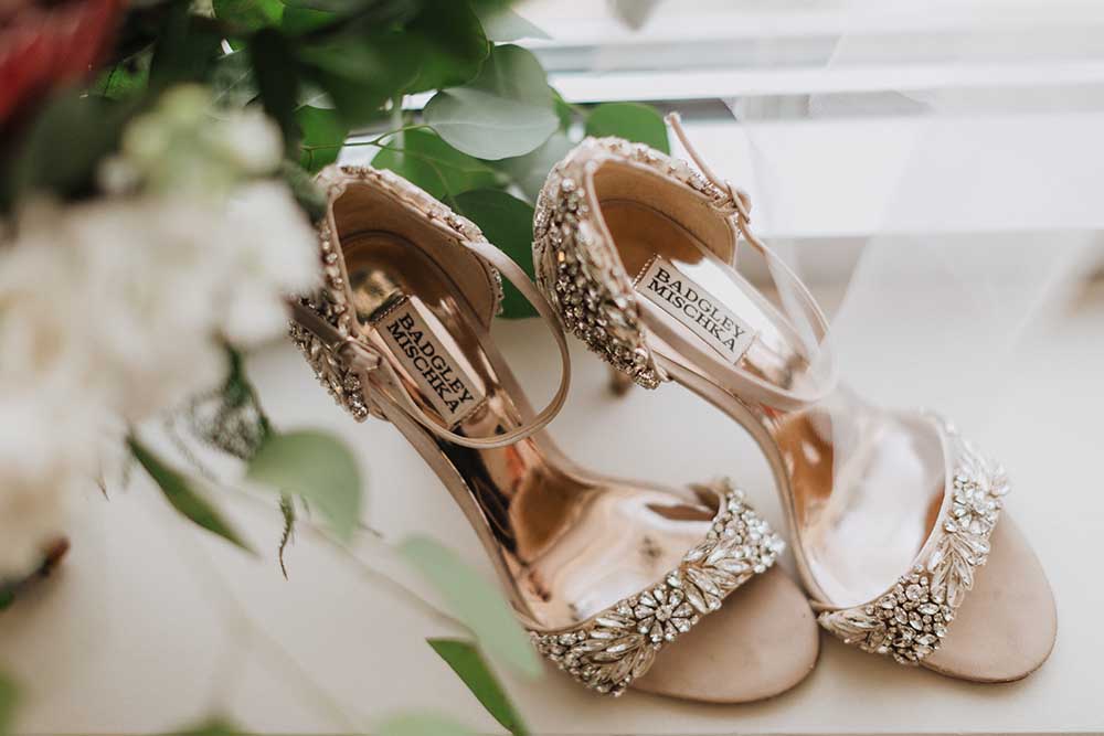 Jeweled Badgley Mishcka Pink Heels | photo by Emily Green Photography | featured on I Do Y'all