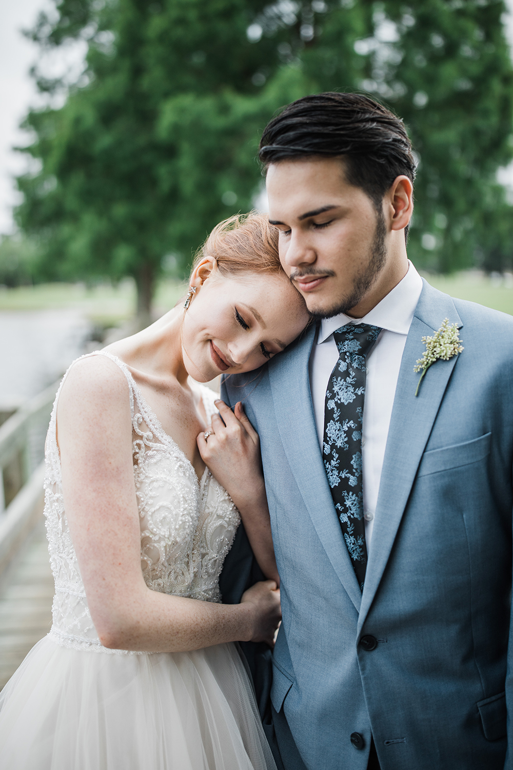 Timeless Blue Wedding Inspiration | photo by Ash Simmons Photography | featured on I Do Y'all