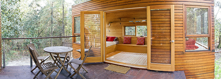 Stay in a Modern Treehouse at Coldwater Gardens in Milton, FL | featured on I Do Y'all