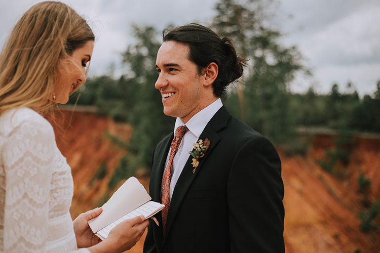 Dreamy Boho Red Bluff Elopement | photo by The Youngs | featured on I Do Y'all