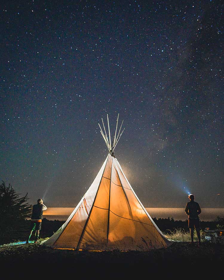 Glamping Honeymoon Idea | Unconventional Honeymoon Ideas | photo by Garrick Sangil | featured on I Do Y'all