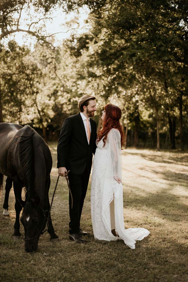 Boho Ranch Wedding with Equestrian Inspiration | photo by Shelbi Ann Imagery | featured on I Do Y'all