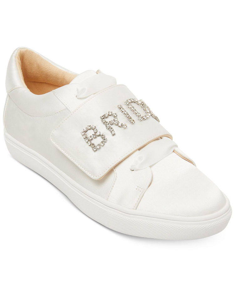 Bride Wedding Sneakers from Blue by Betsey Johnson via Macy's