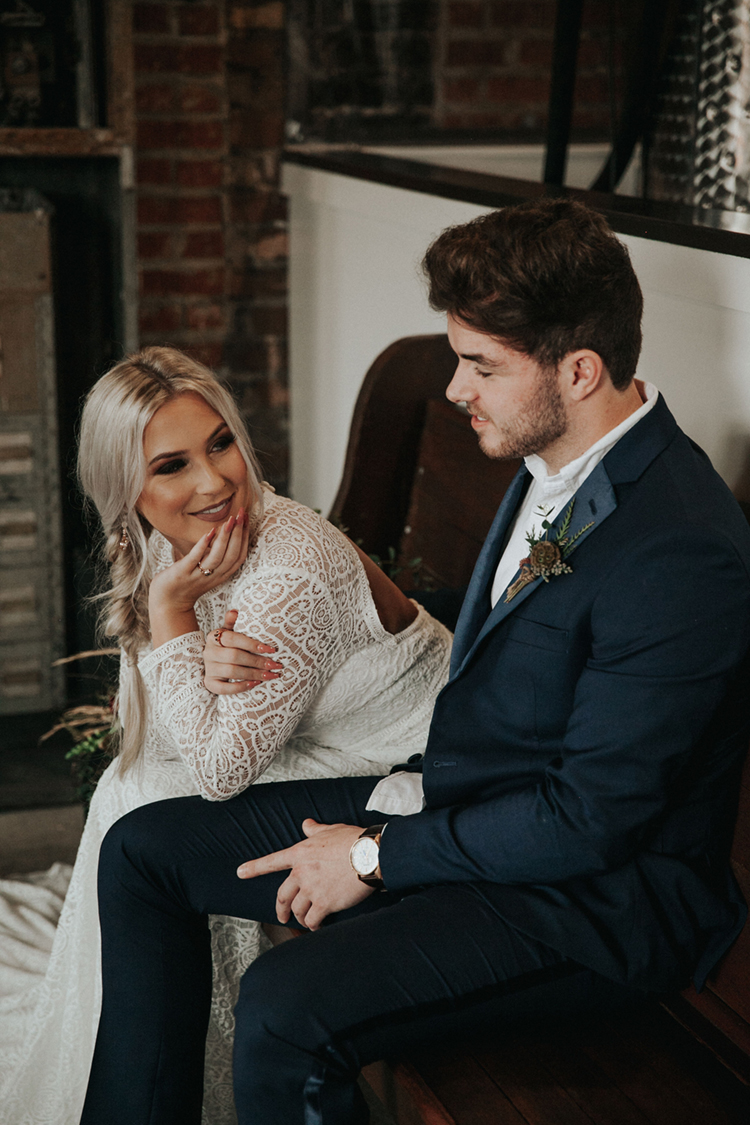 Moody Brewery Elopement Inspiration | photo by Deltalow
